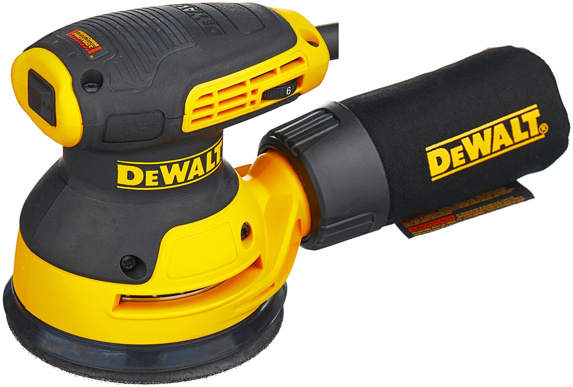 Эксцентриковая шлифмашина Dewalt DWE6423