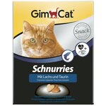 GimCat - Витаминизорованные лакомства для кошек Сердечки с лососем и таурином 420 г - изображение