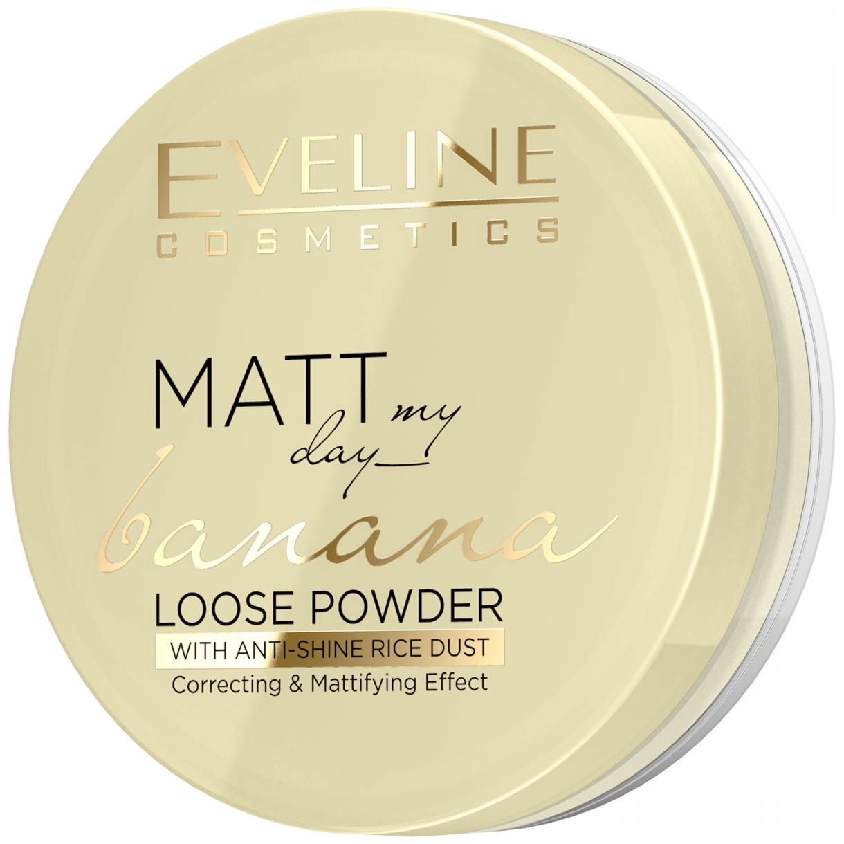 Транспарентная матирующая пудра с шелком Matt My Day Loose Powder персик, 6 г Eveline Cosmetics - фото №1