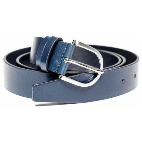 фото Женский кожаный ремень lakestone forty dark blue 10124/db