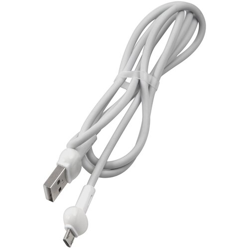 Дата кабель USB - Micro USB/Провод USB - Micro USB/Кабель USB - Micro USB разъем/Зарядный кабель белый