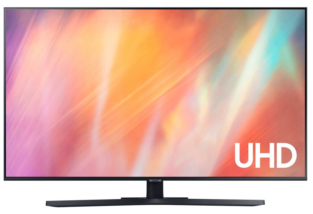 55" Телевизор Samsung UE55AU7570 2021 HDR, LED, titan gray