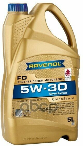 Ravenol Моторное Масло Ravenol Fo Sae 5W-30 ( 5Л) New