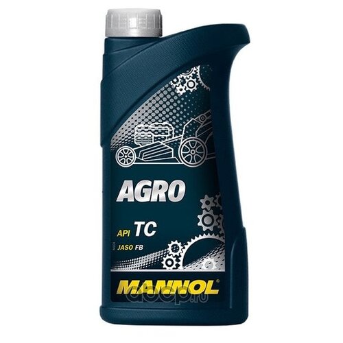 фото Моторное масло для двухтакт. двиг.сельхоз.техники agro (1л.) (производитель: mannol 1435)