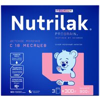 Смесь Nutrilak Premium 4, c 18 месяцев, 900 г