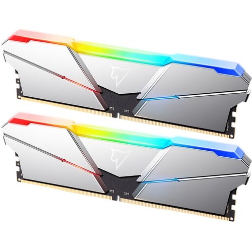 Оперативная память DIMM NETAC 32GB 16GB x2 DDR5-4800 Silver NTSRD5P48DP-32S 1632000₽