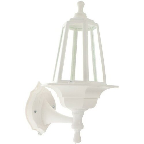 Светильник НБУ 06-60-001 У1 Леда 1, Е27, IP44, 60 Вт, прозрачное стекло, белый