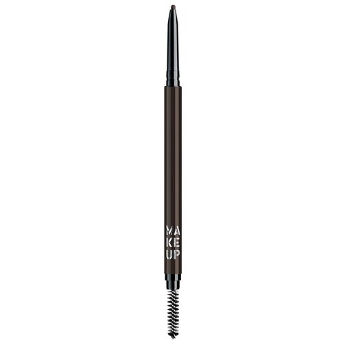 Make up Factory Карандаш для бровей Ultra Precision Brow Liner, оттенок 12 темная умбра автоматический карандаш для бровей ultra precision brow liner 12 темная умбра