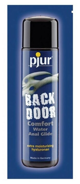 Концентрированный анальный лубрикант pjur BACK DOOR Comfort Water Anal Glide - 2 мл.