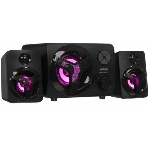 Колонки 21 HIPER FlameThrower PRO H-TR4BK черный 11 Вт Bluetooth Micro SD TF питание - USB порт 179900₽