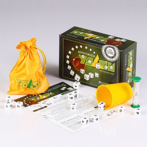 Настольная игра Биплант Кроссворд Удачи (зеленый) настольная игра биплант кроссворд удачи зеленый