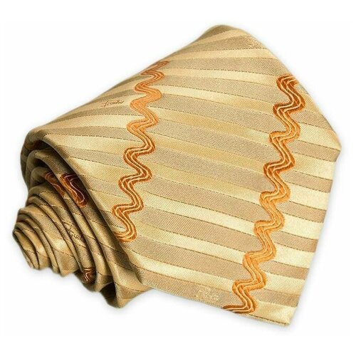 Золотистый галстук с волнами Emilio Pucci 101775
