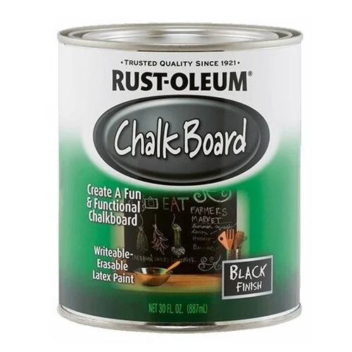 Rust-Oleum Specialty Chalk Board краска с эффектом школьной доски (колеруемая база, банка, 0,857 л)