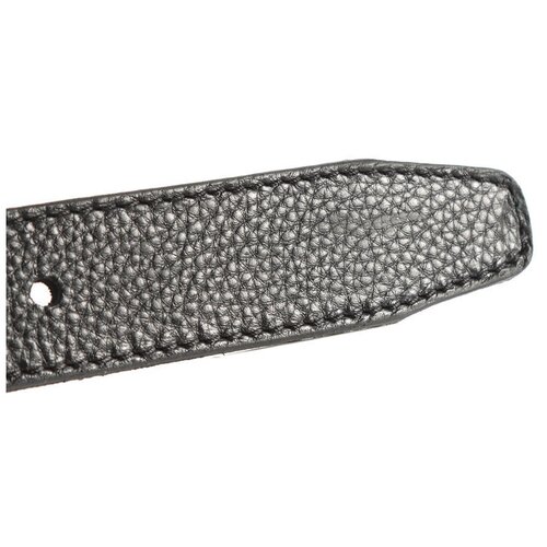 фото Ремень женский натуральная кожа meyninger рн-4502/черный/125, модель ремень женский, с классической пряжкой