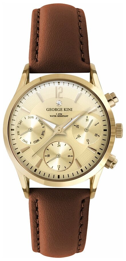 Наручные часы GEORGE KINI, золотой