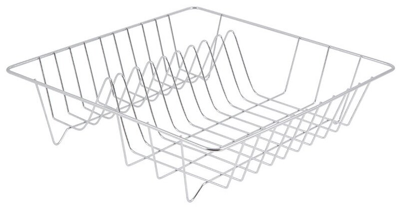 Cушилка для посуды настольная двухсекционная 35x35x10 см W3408 Рыжий Кот