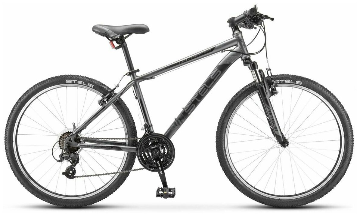 Велосипед STELS Горный Navigator-500 V 26" F020 18" Серый матовый цвет