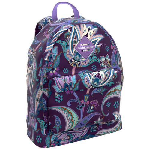 фото Erichkrause рюкзак easyline oriental ornament, сиреневый / фиолетовый