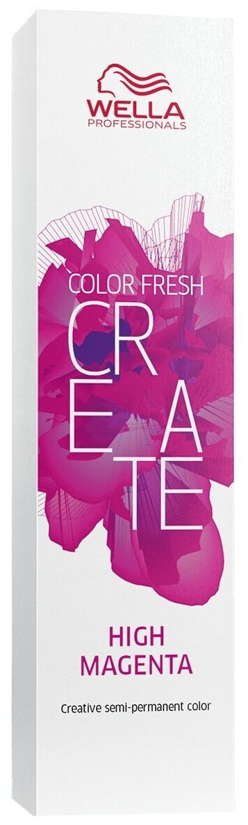 Wella color fresh create high magenta - Оттеночная краска Электрик маджента 60 мл