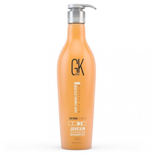GKhair (Global Keratin) Juvexin Shield Shampoo (Шампунь с защитой цвета и от УФ-лучей) 650 мл.  - Купить