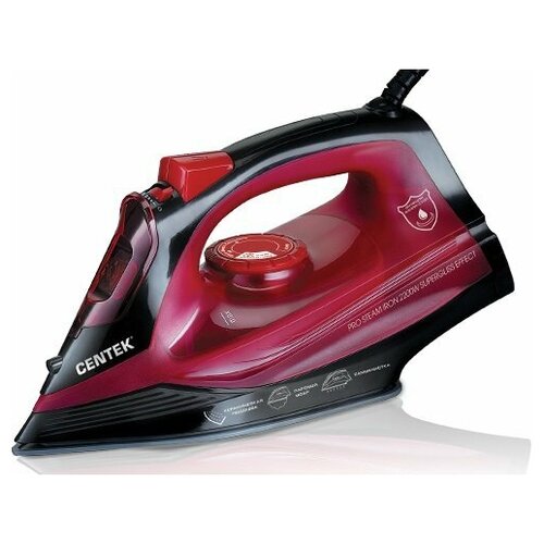 99011209030 Утюг Centek CT-2351 красный 324900₽