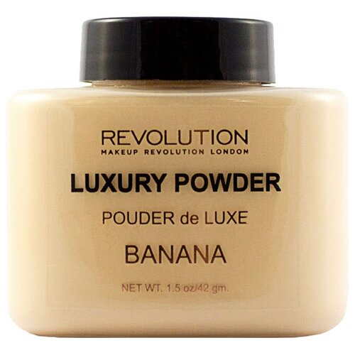 REVOLUTION Пудра рассыпчатая Luxury Banana Powder бежевая 42 г