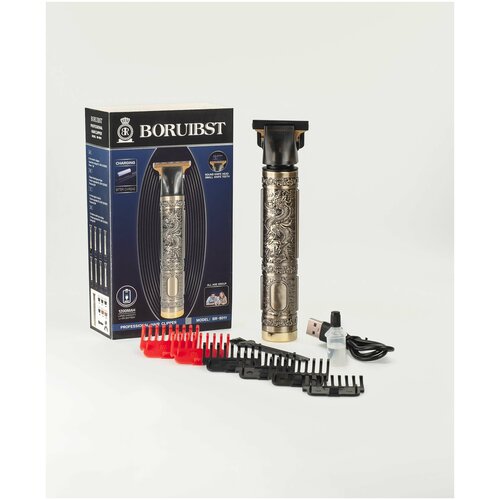 Триммер профессиональный для стрижки волос Триммер для бороды BORUIBST золотой 85000₽