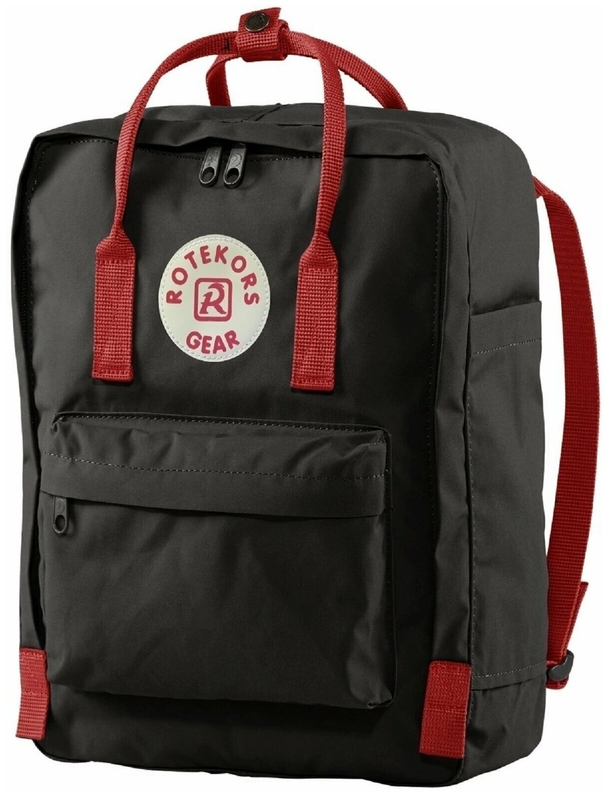 Рюкзак женский мужской унисекс - сумка для школы Rittlekors Gear Чёрный