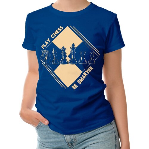 фото Футболка roly, размер l, синий