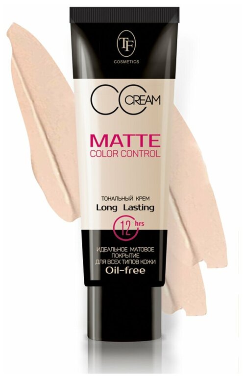 TF Cosmetics CC крем Matte Color Control, 40 мл/40 г, оттенок: 901 розово-бежевый