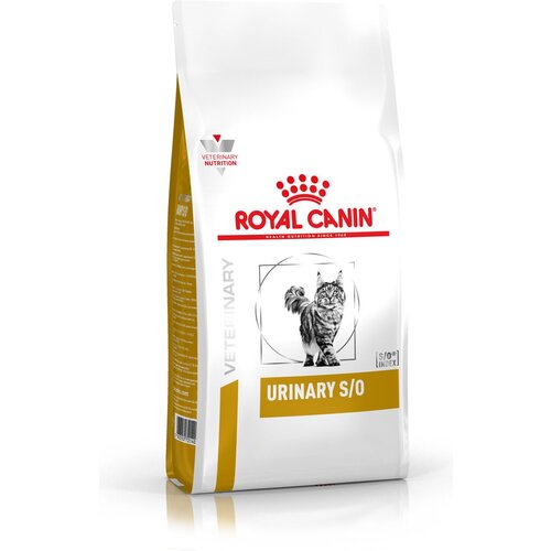 Сухой корм для кошек Royal Canin Urinary S/O LP 34 Feline диетический, при мочекаменной болезни, с курицей, 7 кг