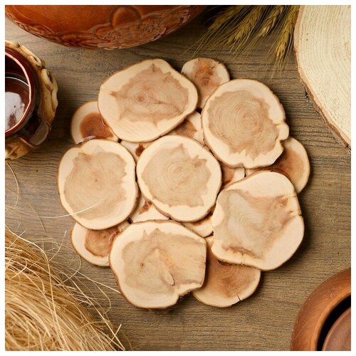 Подставка под горячее «Классика», D=20 см, можжевельник