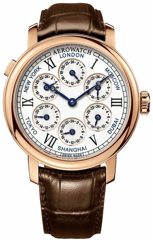 Наручные часы AEROWATCH Renaissance 51974 R101, золотой