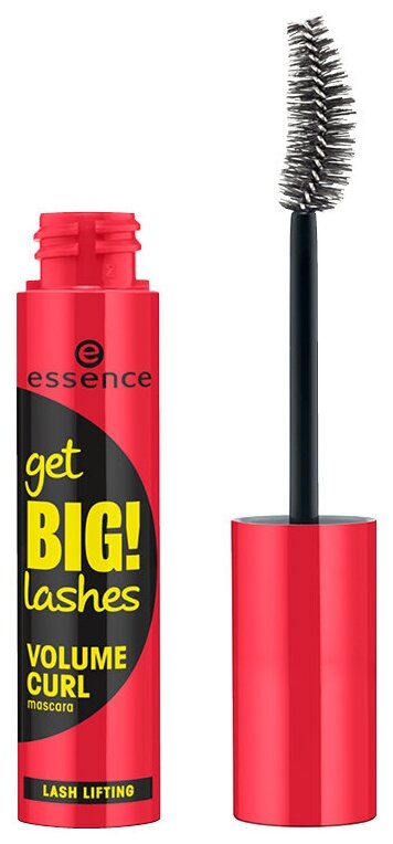 Essence Тушь для ресниц Get Big! Lashes Volume And Curl Mascara, black