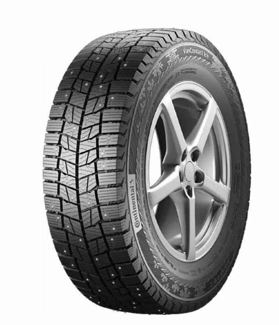 Continental 225/65 r16c vancontact ice sd 112/110r шипы