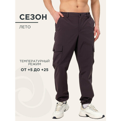 фото Брюки cosmotex, размер 56-58/170-176, серый