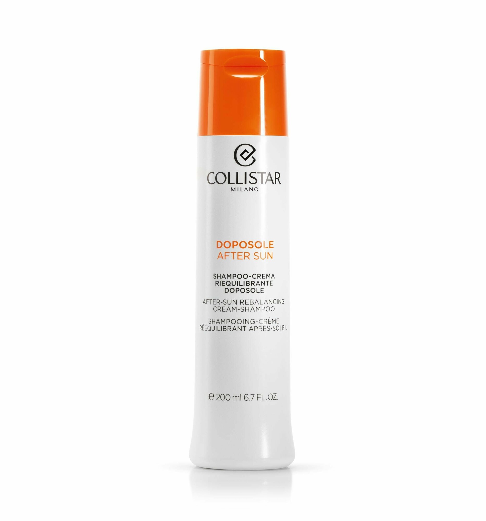 COLLISTAR Восстанавливающий Крем-шампунь после загара After-sun Rebalancing Cream-shampoo 200 ml