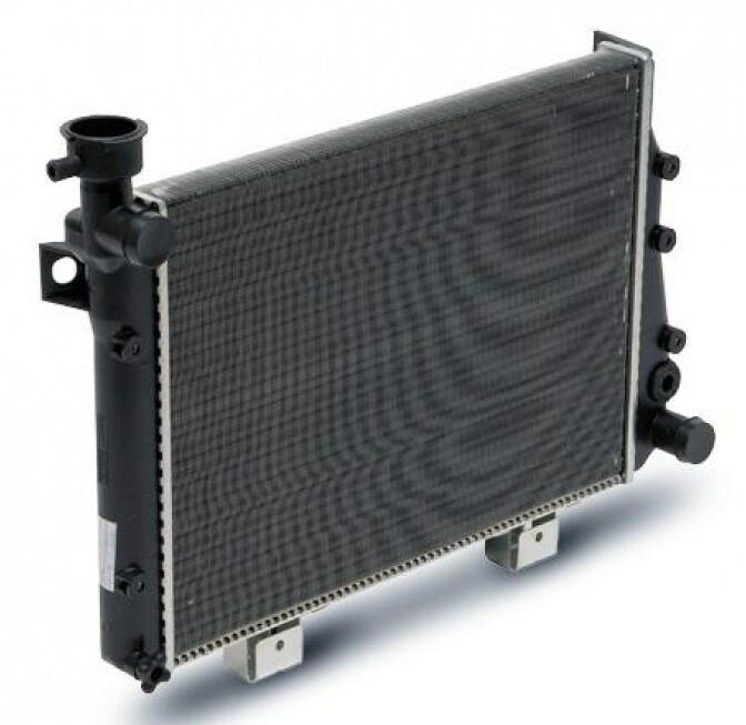Радиатор охлаждения для автомобилей 21073 инжекторный LUZAR - фото №6