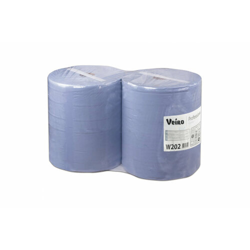 Бумага протирочная 2шт 1000листов в рулоне 33x35 см 2-слойная VEIRO PROFESSIONAL Comfort