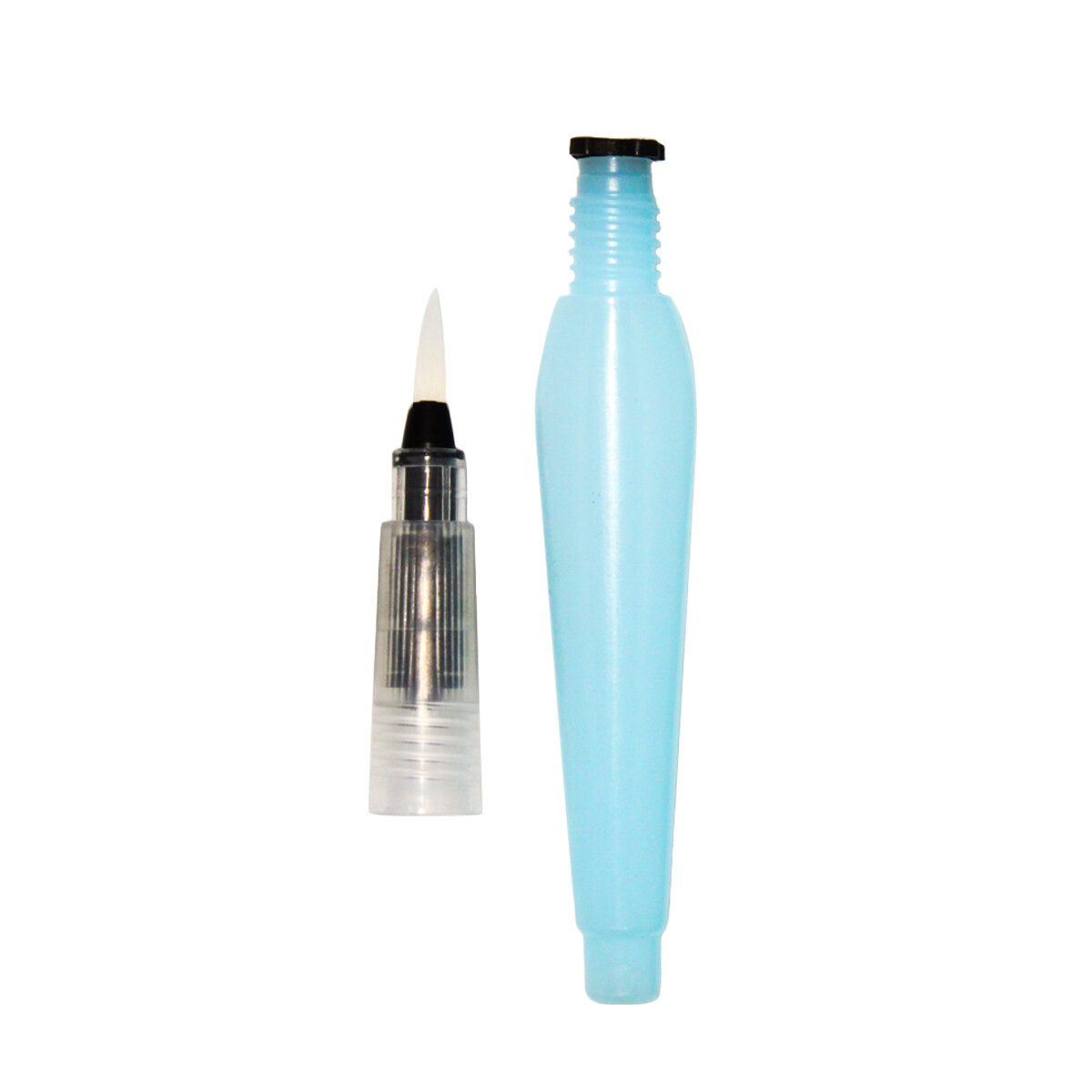 фото Кисть синтетика круглая №3 с резервуаром для воды (кисть d-3мм)