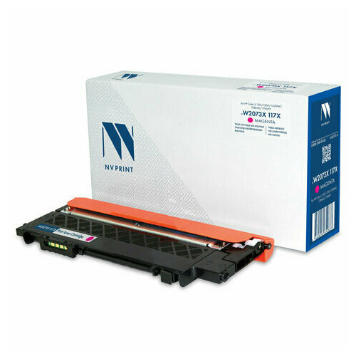 Картридж лазерный NV PRINT (NV-W2073X) для HP Color LJ 150a/150nw/178nw, пурпурный, ресурс 1500 страниц