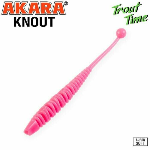 силиконовая приманка akara trout time knout 2 5 cheese 420 10 шт Силиконовая приманка Akara Trout Time KNOUT 2,5 Cheese 420 (10 шт.)