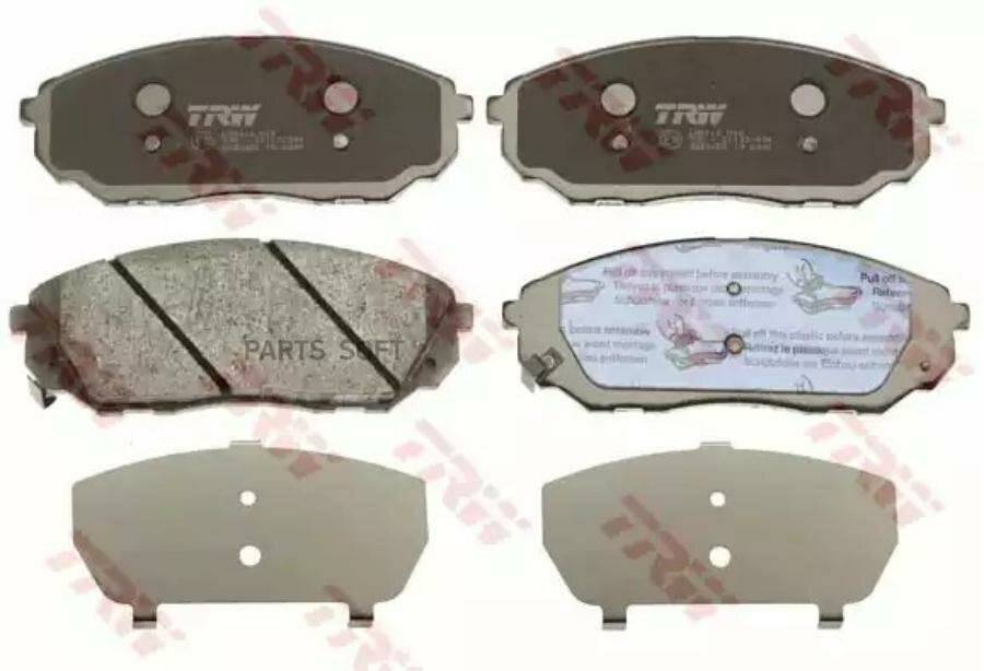 GDB3452 TRW Колодки дисковые тормозные колодки , комплект для Kia Sorento