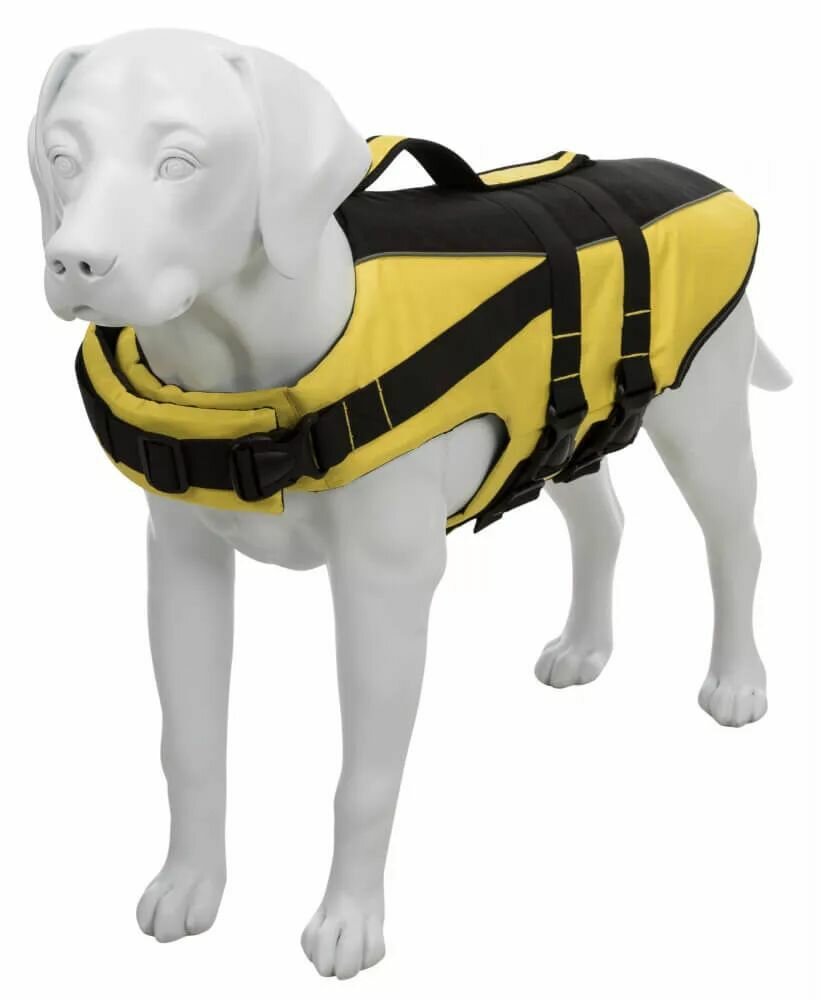 Жилет спасательный для собак Trixie, размер L: 55 см/50–80 см, до 36 кг / Жилет для животных, для водных видов спорта