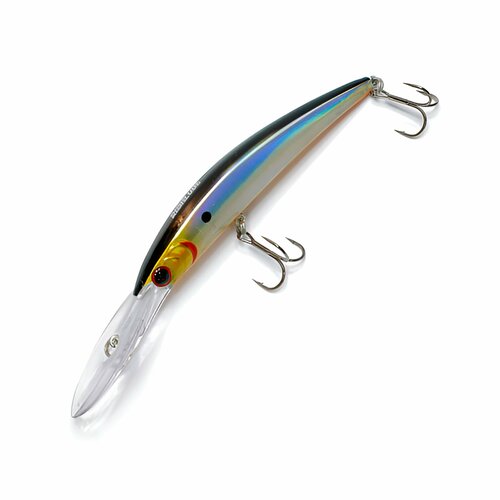 фото Воблер ribalube crystal minnow 130мм/20гр/5-6,0м/#061 воблер для троллинга/приманка на щуку окунь судак/приманка для спиннинга