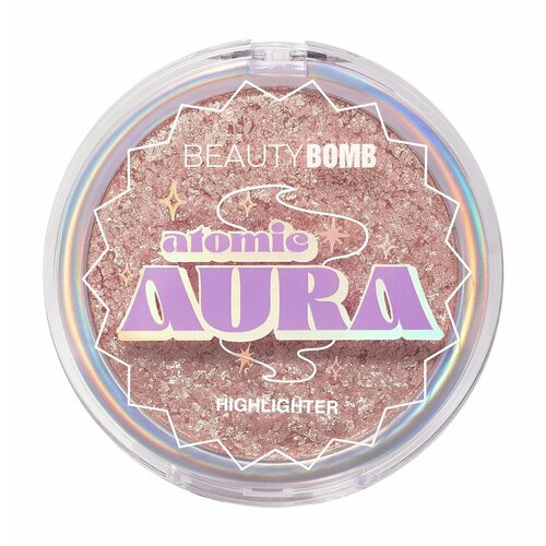 BEAUTY BOMB Хайлайтер для лица Atomic Aura, 8 г, 01 Урановое сияние хайлайтеры beauty bomb хайлайтер для лица atomic aura