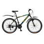 Велосипед горный хардтейл VELTORY 26V-100 / черный / 18 рама (на рост 160-180см) / 21 скорость