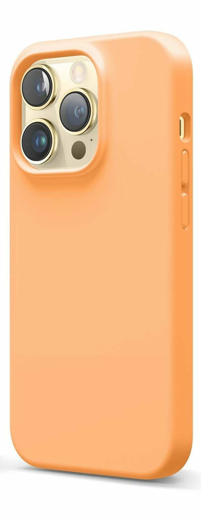Elago силиконовый чехол для iPhone 14 Pro Max, Soft Silicone оранжевый