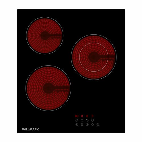 Стеклокерам вар поверхность WILLMARK WCH-3452R 45см тайм блок поверх автооткл9уров мощ dual zone 1349900₽