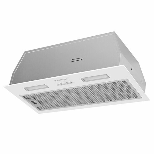 Вытяжка встраиваемая Maunfeld THAMES 603PM White отвод циркуляция 129 Вт механическое управление светодиодное освещение 44 дБ белая 1239000₽